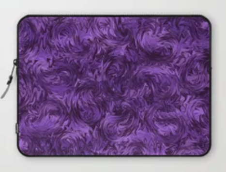 Marbled Purple Paisley