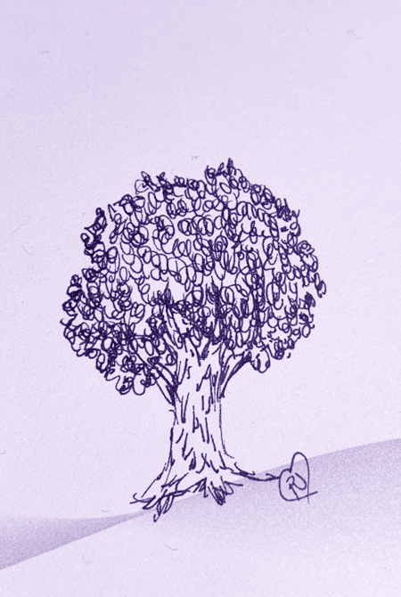 Random tree doodle